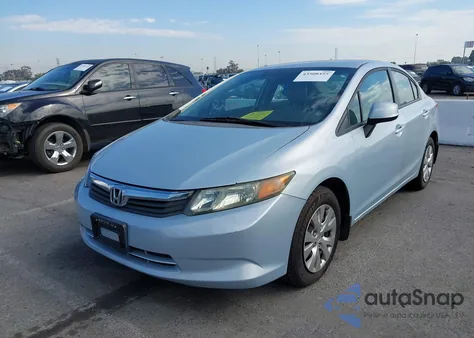 2012 Honda Civic Lx z USA, uszkodzony, nr VIN 19XFB2F57CE334427